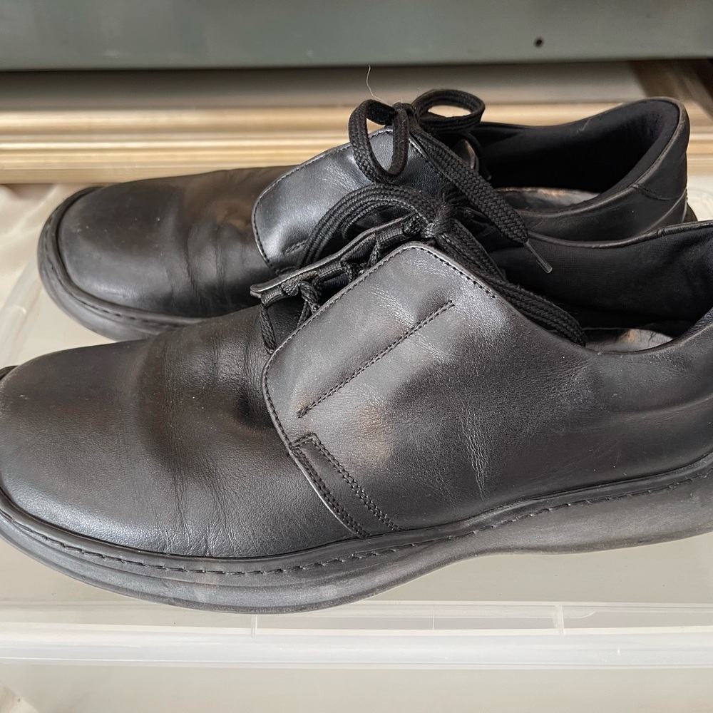 Vintage Barneys New York Men Leather Dress/Formal Shoes (Black) - 8M
